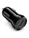 Kup Ładowarka samochodowa UGREEN ED018, 2x USB, 24W (czarna) - UGR1087BLK - {ean13} - Sklep Home Screen