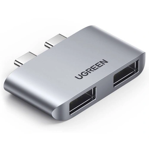 Kup Adaptor UGREEN CM413, 2x USB-C la 2x USB 3.0 (gri) - UGR1095GRY - {ean13} - Sklep Home Screen