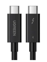 Kabel USB-C do USB-C UGREEN US501, Gen3, 100W, 4K, 0.8m (černý)