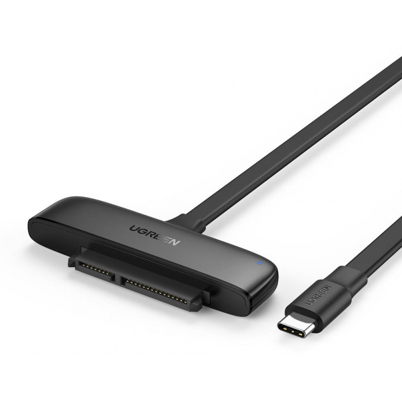 Buy UGREEN USB-C 3.0 to 2.5-Inch SATA Converter, OTG, 50cm (black) - 6957303875542 - UGR1105BLK - Homescreen.pl