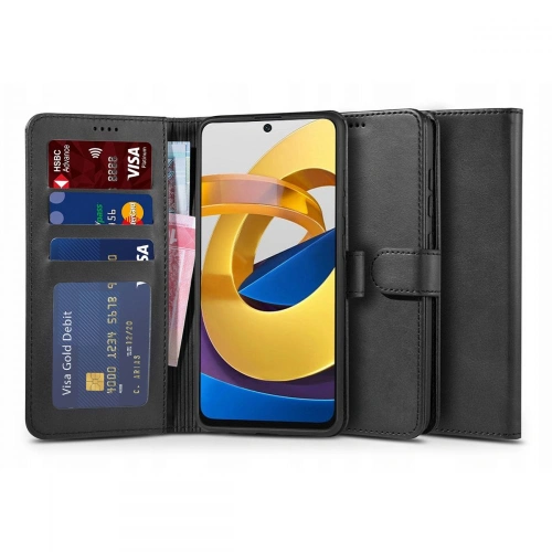 Kup Etui Tech-Protect Wallet Redmi Note 11S 5G/POCO M4 Pro 5G Černé - THP751BLK - {ean13} - Sklep Home Screen