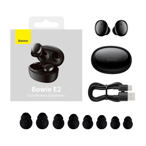 Kup Baseus TWS-Kopfhörer Bowie E2 (schwarz) - BSU2916BLK - {ean13} - Sklep Home Screen