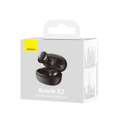 Buy Baseus Bowie E2 TWS earphones (black) - BSU2916BLK - {ean13} - Home Screen Store Europe