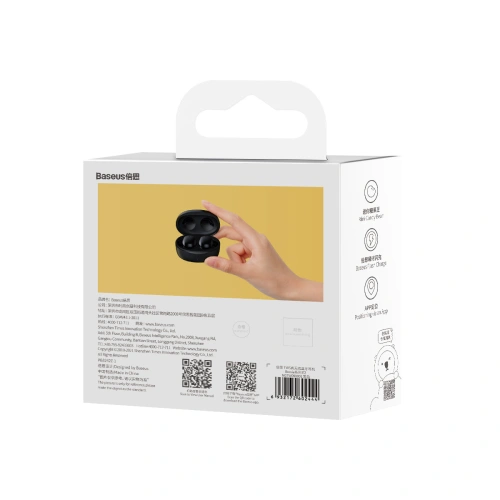 Buy Baseus Bowie E2 TWS earphones (black) - BSU2916BLK - {ean13} - Home Screen Store Europe