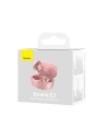 Buy Baseus Bowie E2 TWS earphones (pink) - BSU2917PNK - {ean13} - Home Screen Store Europe
