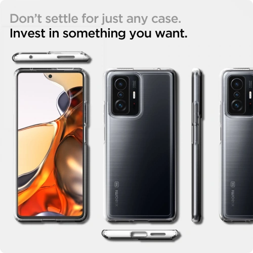 Kup Etui Spigen Ultra Hybrid Xiaomi 11T/Pro Crystal Clear - SPN2004CL - {ean13} - Sklep Home Screen