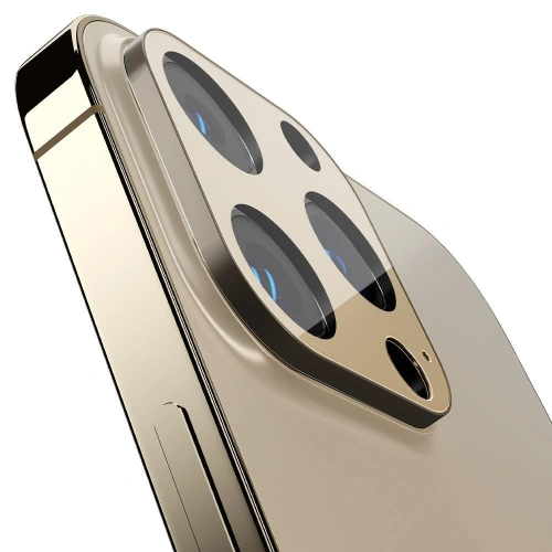 Kup Sticlă temperată pentru aparat Spigen Optik Camera Lens Apple iPhone 13 Pro/13 Pro Max Gold [2 PACK] - SPN2005GLD - {ean13} - Sklep Home Screen