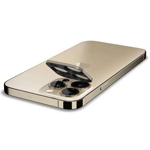 Kup Sticlă temperată pentru aparat Spigen Optik Camera Lens Apple iPhone 13 Pro/13 Pro Max Gold [2 PACK] - SPN2005GLD - {ean13} - Sklep Home Screen