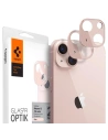 Tvrzené sklo na přístroj Spigen Optik Camera Lens Apple iPhone 13/13 mini Růžová [2 PACK]