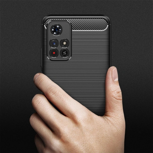 Buy Tech-Protect TPUCarbon Redmi Note 11S 5G/POCO M4 Pro 5G Black - THP753BLK - {ean13} - Home Screen Store Europe