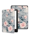 Etui Tech-Protect Smartcase Kindle Paperwhite V/5/Signature Edition Virágos Szürke