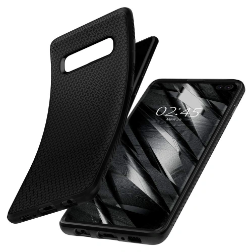 Buy Spigen Liquid Air Samsung Galaxy S10 Plus Matte Black - SPN268BLK - {ean13} - Home Screen Store Europe
