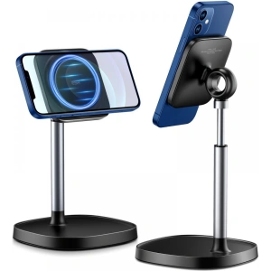 Kup Uchwyt biurkowy ESR HaloLock MagSafe Desktop Phone Stand Black - ESR437BLK - {ean13} - Sklep Home Screen