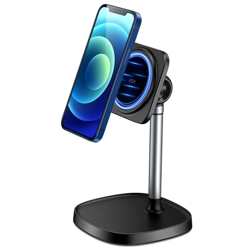Kup Uchyt na stůl ESR HaloLock MagSafe Desktop Phone Stand Black - ESR437BLK - {ean13} - Sklep Home Screen