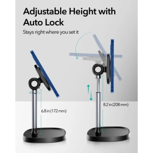 Kup Uchwyt biurkowy ESR HaloLock MagSafe Desktop Phone Stand Black - ESR437BLK - {ean13} - Sklep Home Screen