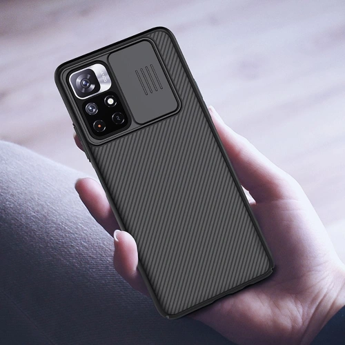 Kup Etui Nillkin Camshield Redmi Note 11S 5G/POCO M4 Pro 5G Negru - NLK035BLK - {ean13} - Sklep Home Screen