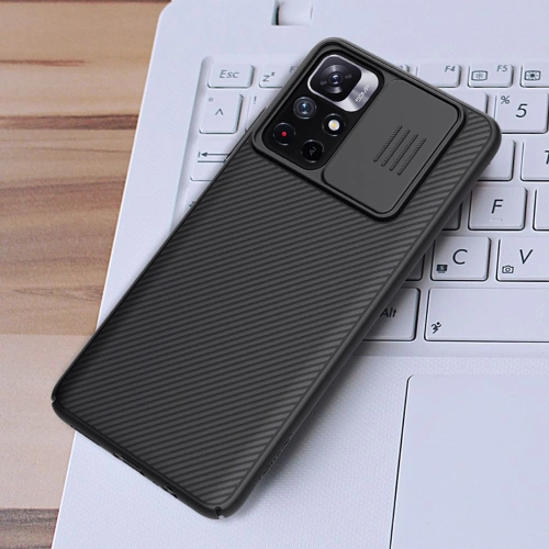 Kup Etui Nillkin Camshield Redmi Note 11S 5G/POCO M4 Pro 5G Negru - NLK035BLK - {ean13} - Sklep Home Screen