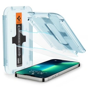 Kup Szkło hartowane Spigen GLAS.tR ez Fit Apple iPhone 14/13/13 Pro [2 PACK] - SPN1841 - {ean13} - Sklep Home Screen