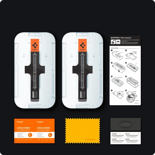 Buy Spigen GLAS.tR ez Fit Apple iPhone 14 Plus / 15 Plus [2 PACK] - SPN1839 - {ean13} - Home Screen Store Europe