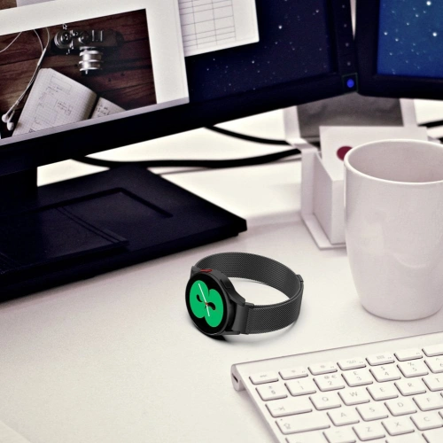 Kup Náramek Tech-Protect Milaneseband 2 Samsung Galaxy Watch 4 40/42/44/46mm černý - THP759BLK - {ean13} - Sklep Home Screen