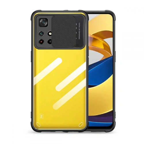 Kup Tech-Protect Tasche Camshield Redmi Note 11S 5G/POCO M4 Pro 5G Schwarz - THP767BLK - {ean13} - Sklep Home Screen