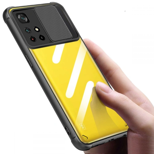Kup Tech-Protect Tasche Camshield Redmi Note 11S 5G/POCO M4 Pro 5G Schwarz - THP767BLK - {ean13} - Sklep Home Screen