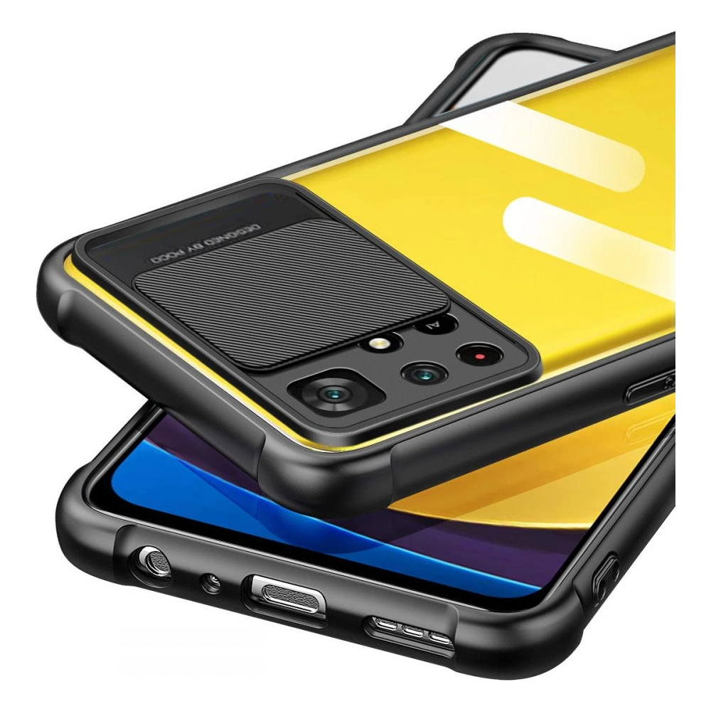 Etui Tech-Protect Camshield Redmi Note 11S 5G/POCO M4 Pro 5G Black