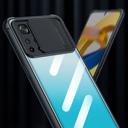 Kup Tech-Protect Tasche Camshield Redmi Note 11S 5G/POCO M4 Pro 5G Schwarz - THP767BLK - {ean13} - Sklep Home Screen