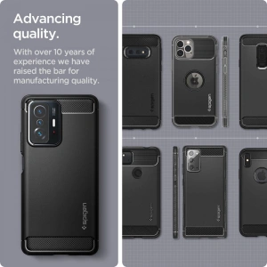 Kup Etui Spigen Rugged Armor Xiaomi 11T/Pro Matte Black - SPN2013BLK - {ean13} - Sklep Home Screen