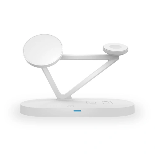 Kup Încărcător wireless Tech-Protect A13 3in1 Magnetic MagSafe Wireless Charger White - THP769WHT - {ean13} - Sklep Home Screen