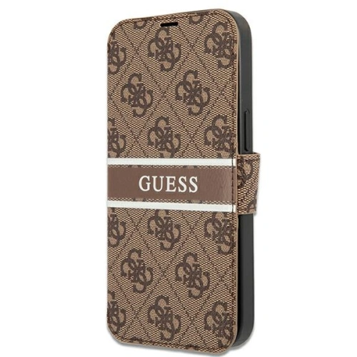 Kup Etui Guess GUBKP13L4GDBR Apple iPhone 13 Pro hnědý/brown book 4G Stripe - GUE1445BR - {ean13} - Sklep Home Screen