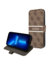 Kup Etui Guess GUBKP13L4GDBR Apple iPhone 13 Pro hnědý/brown book 4G Stripe - GUE1445BR - {ean13} - Sklep Home Screen