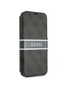 Kup Etui Guess GUBKP13L4GDGR Apple iPhone 13 Pro szary/grey book 4G Stripe - GUE1446GRY - {ean13} - Sklep Home Screen