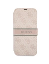 Kup Etui Guess GUBKP13L4GDPI Apple iPhone 13 Pro różowy/pink book 4G Stripe - GUE1447PNK - {ean13} - Sklep Home Screen