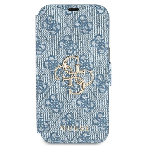 Kup Guess Apple Tasche GUBKP13L4GMGBL iPhone 13 Pro blau/blau book 4G Big Metal Logo - GUE1448BLU - {ean13} - Sklep Home Screen