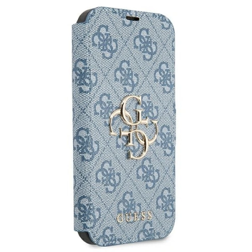 Buy Guess GUBKP13L4GMGBL Apple iPhone 13 Pro blue book 4G Big Metal Logo - GUE1448BLU - {ean13} - Home Screen Store Europe