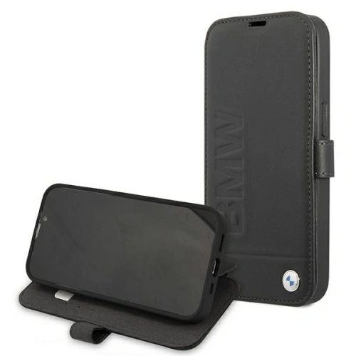 Kup Etui BMW BMFLBKP13LSLLBK Apple iPhone 13 Pro negru/black book Signature - BMW247BLK - {ean13} - Sklep Home Screen