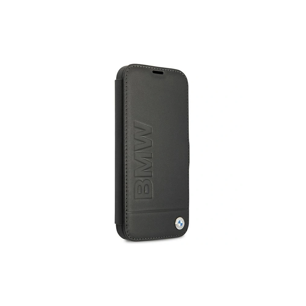 Etui BMW BMFLBKP13SSLLBK Apple iPhone 13 mini czarny/black book Signature