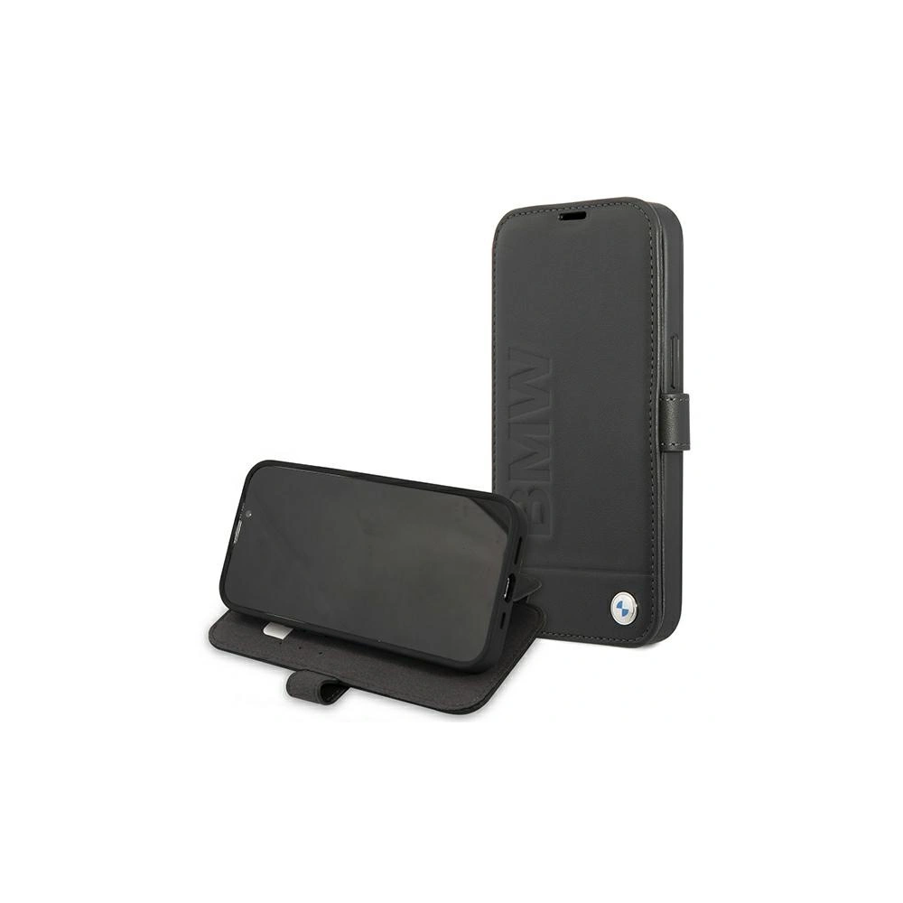 Etui BMW BMFLBKP13SSLLBK Apple iPhone 13 mini czarny/black book Signature