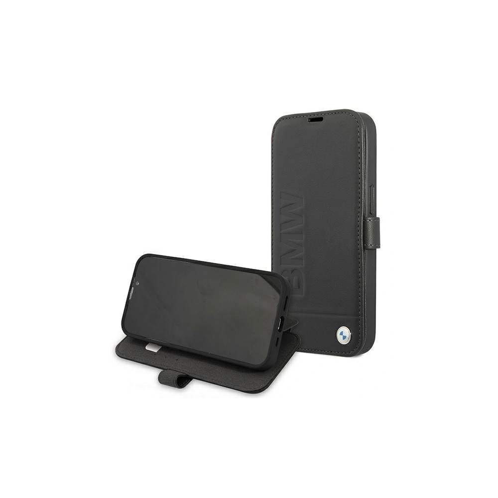 Etui BMW BMFLBKP13XSLLBK Apple iPhone 13 Pro Max czarny/black book Signature