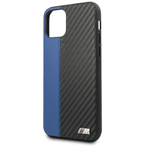 Kup Etui BMW BMHCN61MCARBL Apple iPhone 11 fekete/hardcase M Collection PU Carbon Kék Csík - BMW251BLK - {ean13} - Sklep Home Screen