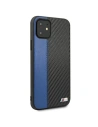 Kup Etui BMW BMHCN61MCARBL Apple iPhone 11 fekete/hardcase M Collection PU Carbon Kék Csík - BMW251BLK - {ean13} - Sklep Home Screen