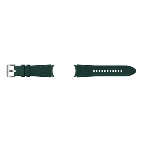 Kup Pasek Samsung Galaxy Watch 4 20mm hibrid bőr szíj ET-SHR88SGEGEU S/M zöld/green - SMG542GRN - {ean13} - Sklep Home Screen