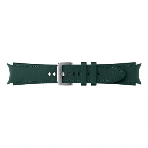 Kup Pasek Samsung Galaxy Watch 4 20mm hibrid bőr szíj ET-SHR88SGEGEU S/M zöld/green - SMG542GRN - {ean13} - Sklep Home Screen