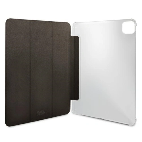 Kup Etui Karl Lagerfeld KLFC12OKHK Apple iPad Pro 12.9 2021 (5. generație) Book Cover negru/black Saffiano Karl Head - KLD771BLK - {ean13} - Sklep Home Screen