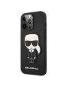 Kup Etui Karl Lagerfeld KLHCP13XOKPK Apple iPhone 13 Pro Max negru/black hardcase Saffiano Ikonik Patch-ul lui Karl - KLD775BLK - {ean13} - Sklep Home Screen