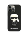 Kup Etui Karl Lagerfeld KLHCP13XOKPK Apple iPhone 13 Pro Max negru/black hardcase Saffiano Ikonik Patch-ul lui Karl - KLD775BLK - {ean13} - Sklep Home Screen