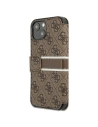 Kup Etui Guess GUBKP13M4GDBR Apple iPhone 13 brązowy/brown book 4G Stripe - GUE1453BR - {ean13} - Sklep Home Screen