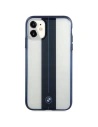 Kup BMW Apple Case BMHCN61PCUMRSTNA iPhone 11 transparentes Hartschalenetui Middle Stripe Navy - BMW252CL - {ean13} - Sklep Home Screen