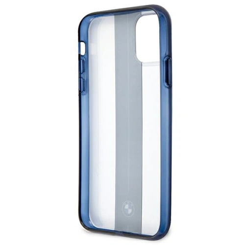 Kup Etui BMW BMHCN61PCUMRSTNA Apple iPhone 11 transparent hardcase Middle Stripe Navy - BMW252CL - {ean13} - Sklep Home Screen